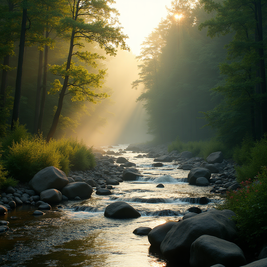 Tar River morning mist